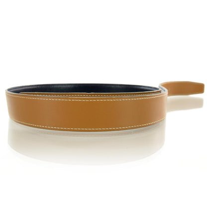 Hermes Box Reversible Belt Strap Black Gold 90 5 of 5