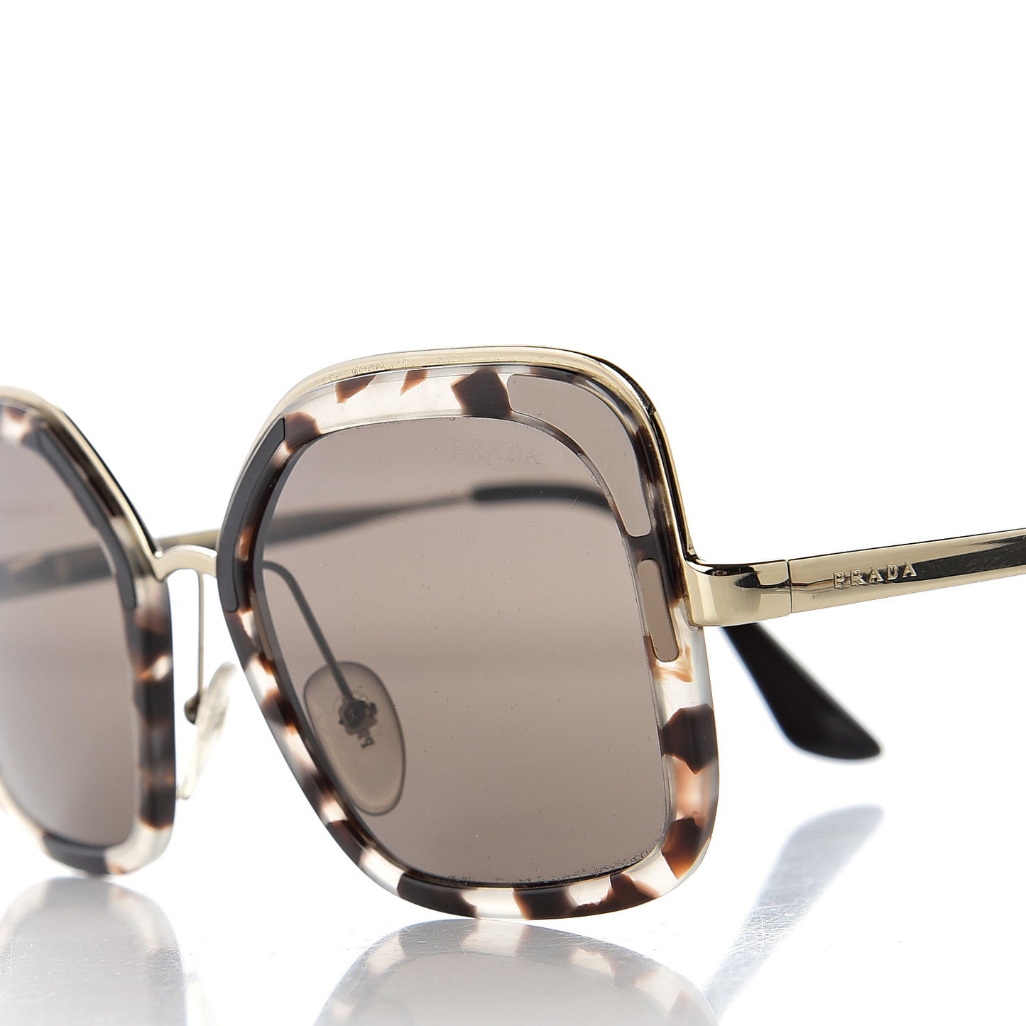 Cinema Sunglasses SPR 57U Tortoise Gold