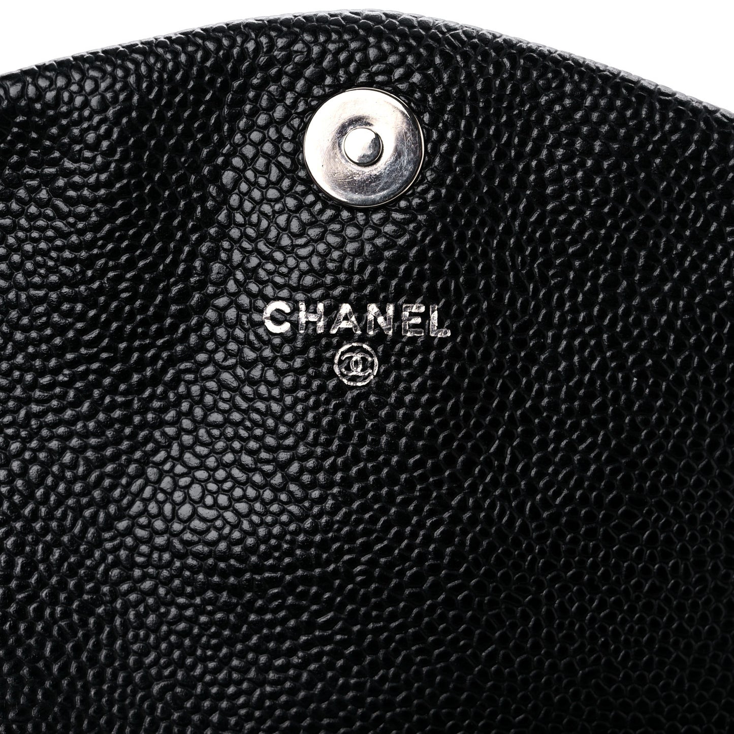 Caviar Half Moon Wallet On Chain WOC Black