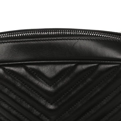 Saint Laurent Calfskin Matelasse Monogram Lou Camera Bag Black 10 of 10