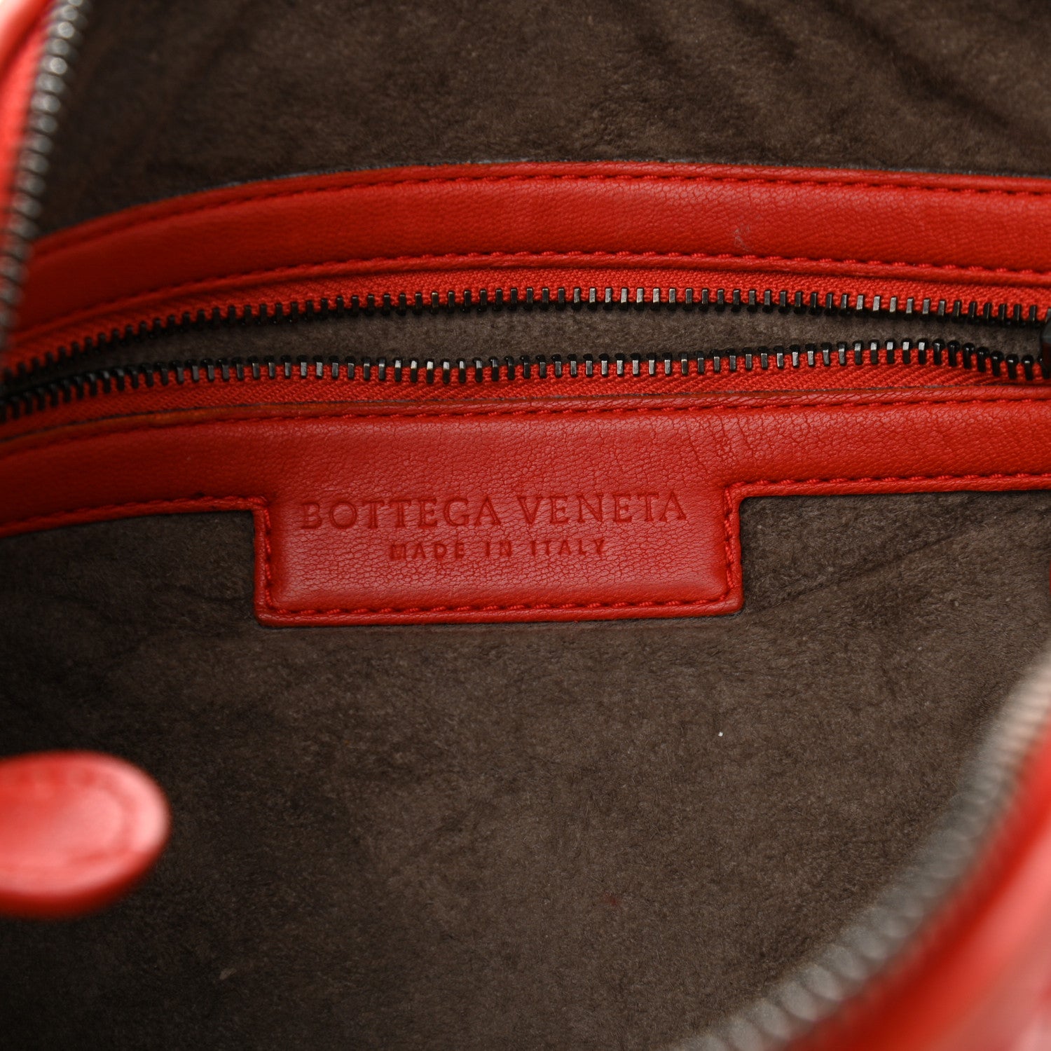 Bottega Veneta Nappa Intrecciato Nodini Crossbody Messenger Red 7 of 12