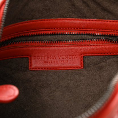 Bottega Veneta Nappa Intrecciato Nodini Crossbody Messenger Red 7 of 12