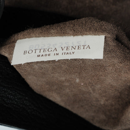 Bottega Veneta Madras Goatskin Intrecciato Small Shoulder Nero Black 7 of 8