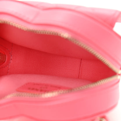 Chanel Lambskin Quilted CC In Love Heart Waist Belt Bag With Chain Pink 5 of 11