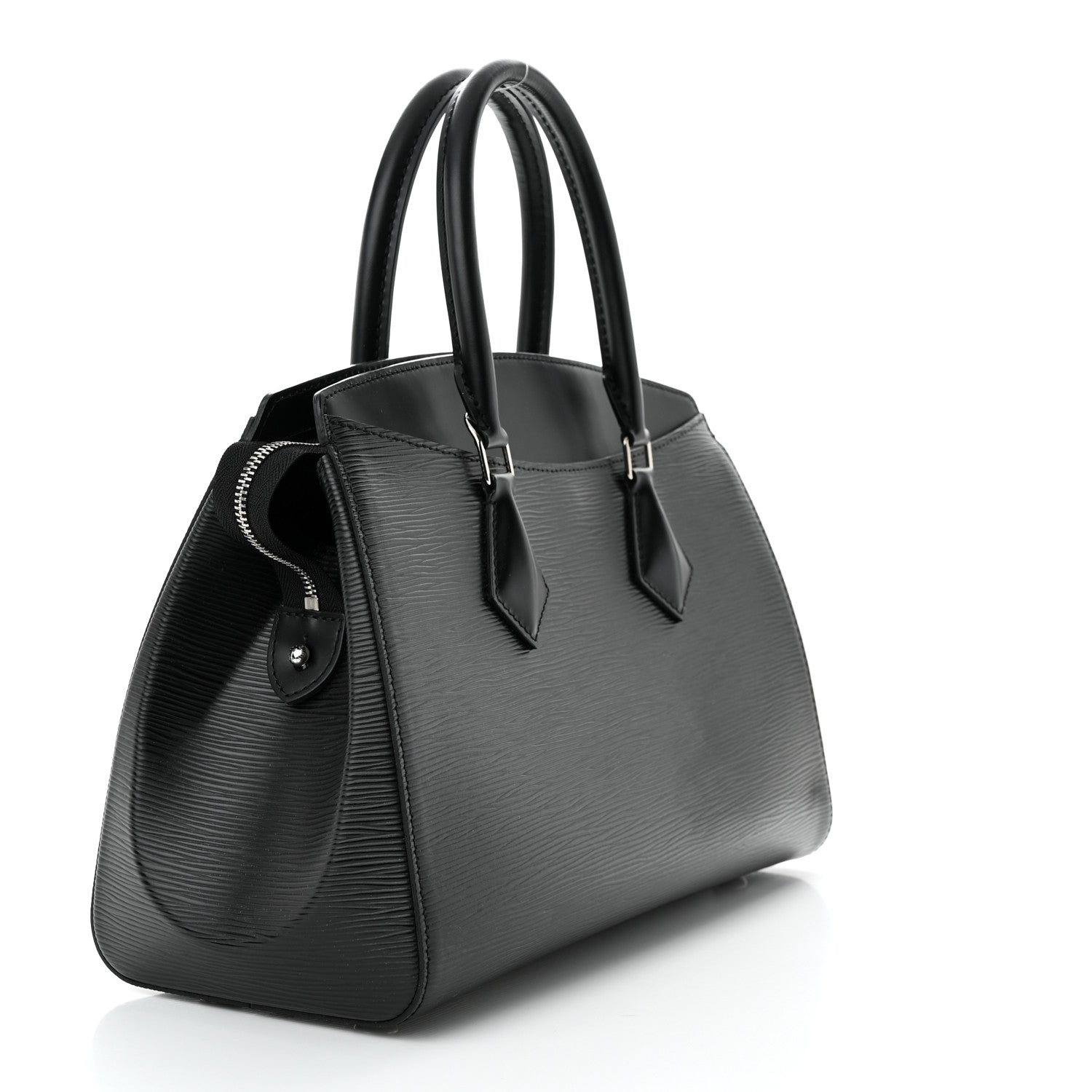 Louis Vuitton Epi Soufflot MM Black 3 of 11