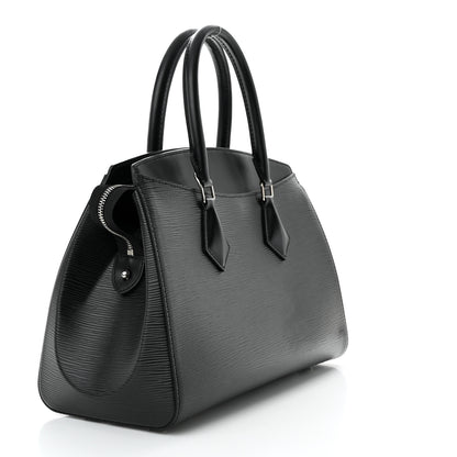 Louis Vuitton Epi Soufflot MM Black 3 of 11