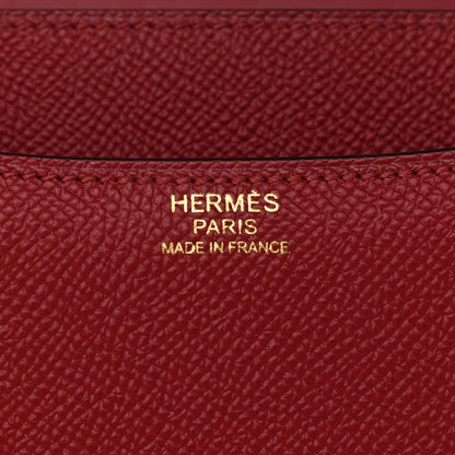 Hermes Epsom Constance 24 Rouge Grenat 7 of 11