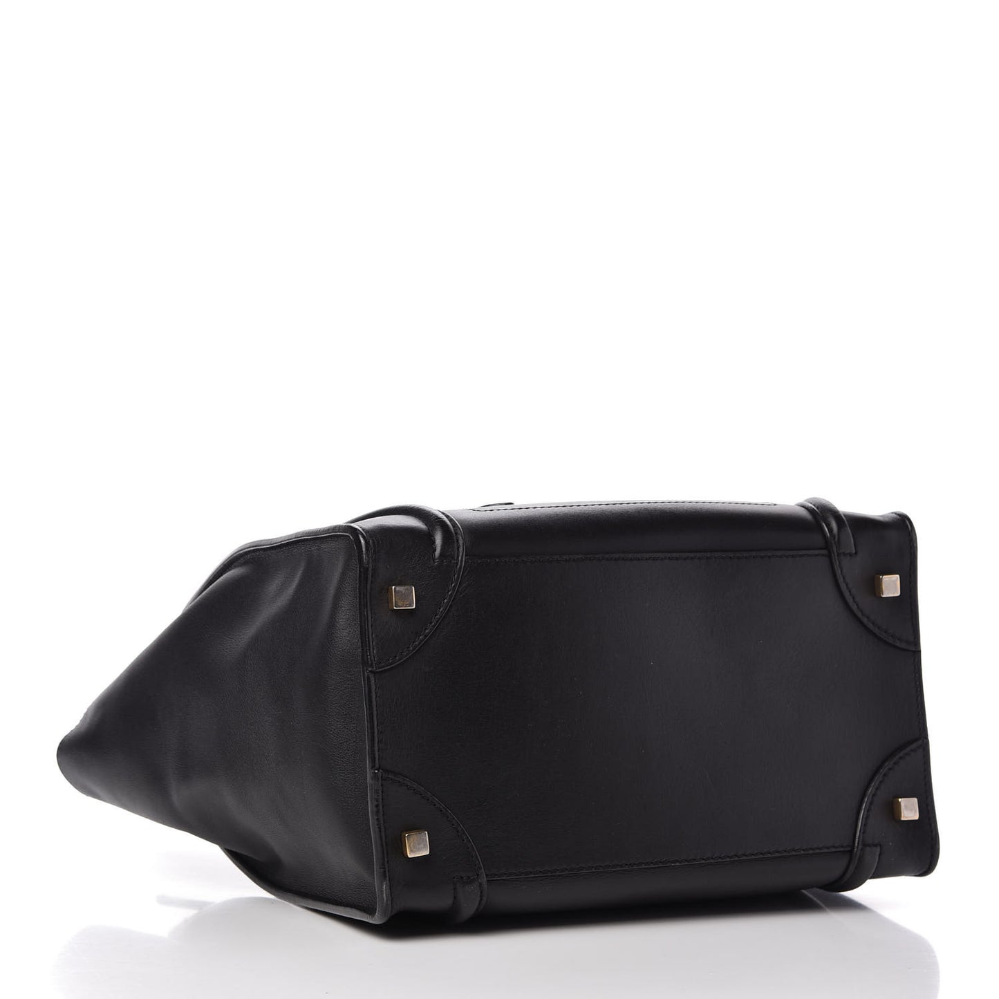 Smooth Calfskin Mini Luggage Black