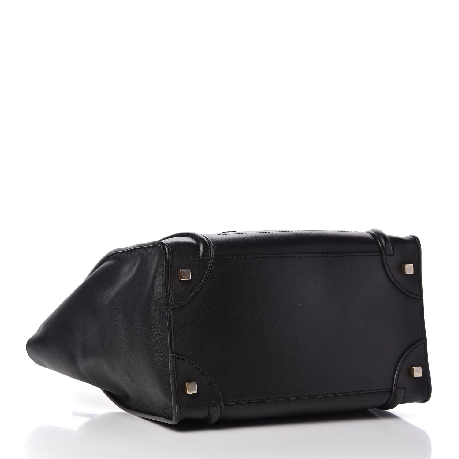 Celine Smooth Calfskin Mini Luggage Black 4 of 9