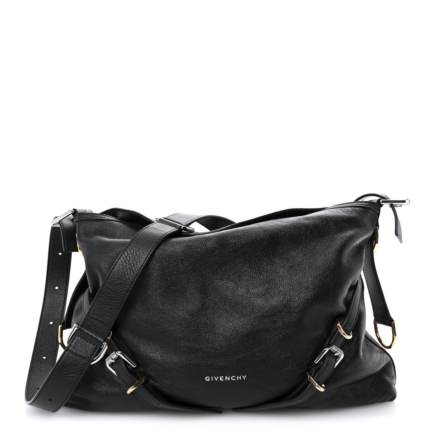 Givenchy Calfskin Medium Voyou Bag Black 1 of 10