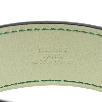 Hermes Chevre Mysore Kelly Twist Bracelet PM Bambou 3 of 4