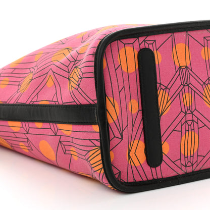 MCM Visetos Medium Project Reversible Shopper Tote Cognac 16 of 27