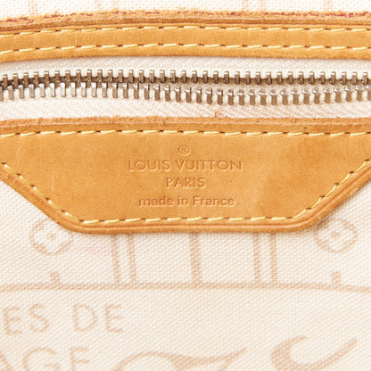 Louis Vuitton Damier Azur Neverfull MM 10 of 12