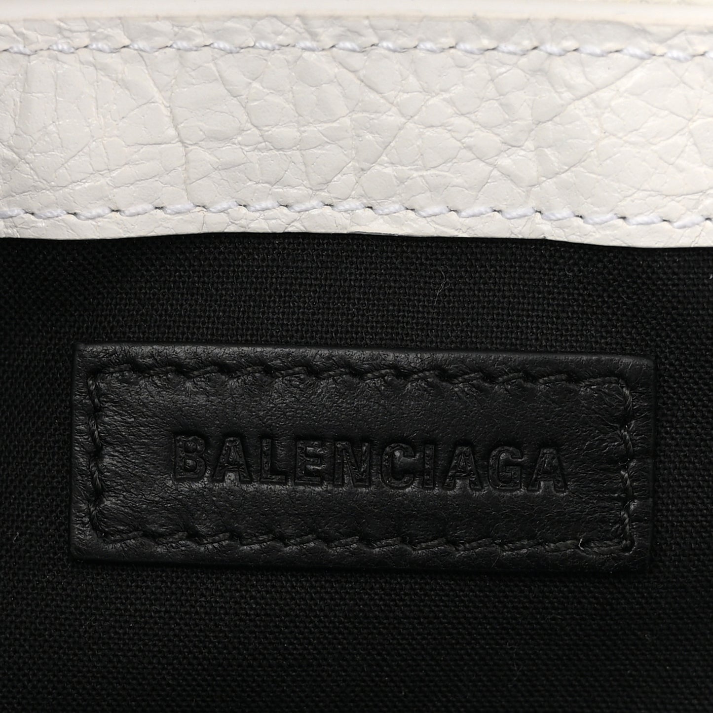 Agneau Arena Le Cagole Sling Bag XS Optic White