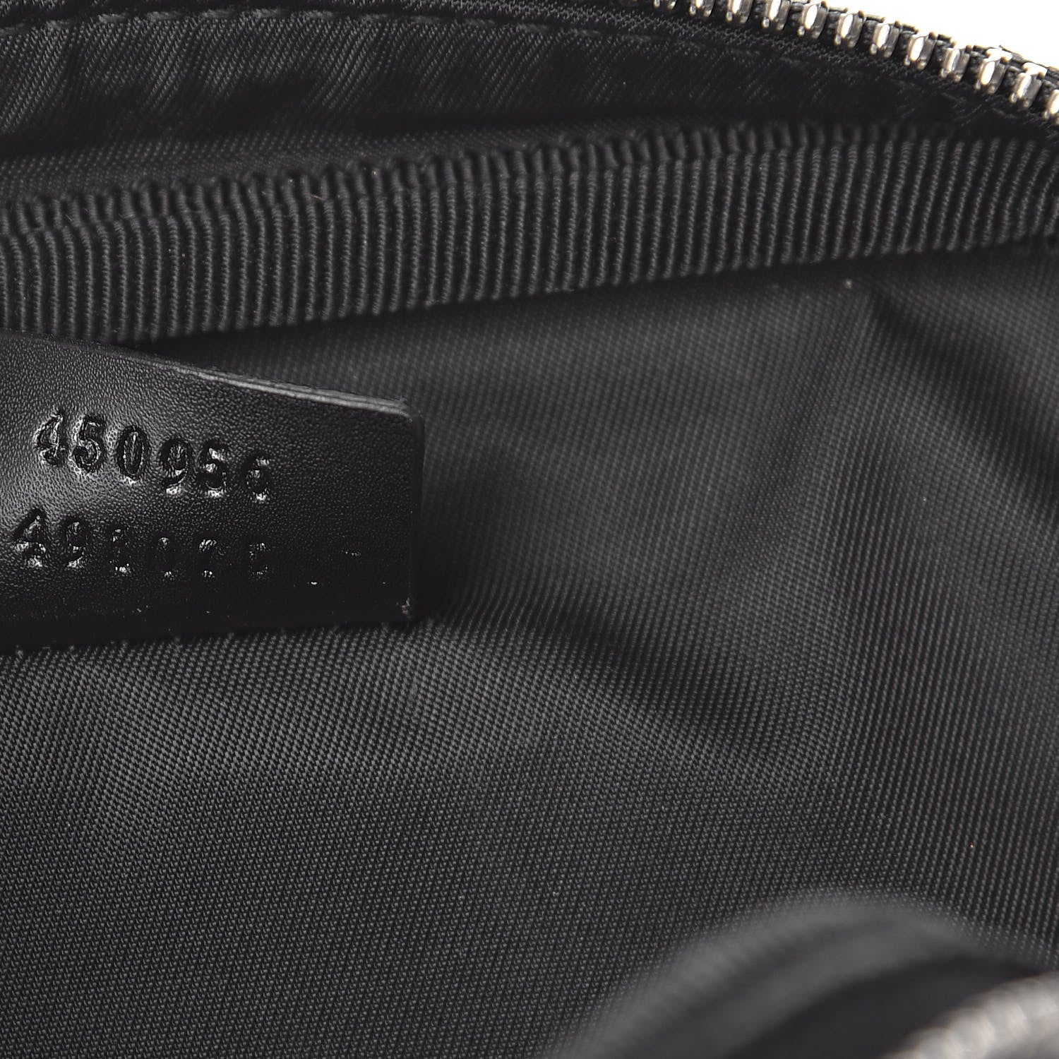 Gucci GG Supreme Monogram Web Belt Bag Black 9 of 13