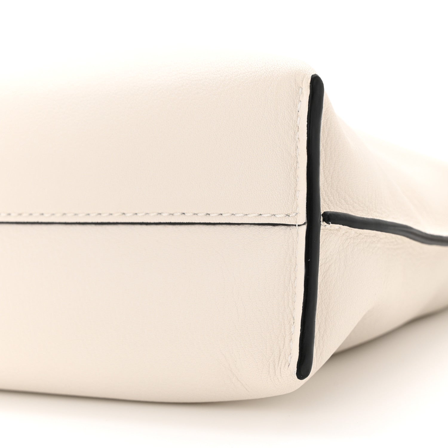 Loewe Calfskin Mini Flamenco Knot Clutch Angora 10 of 10