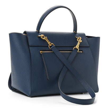 Celine Grained Calfskin Mini Belt Bag Deepsea 3 of 10