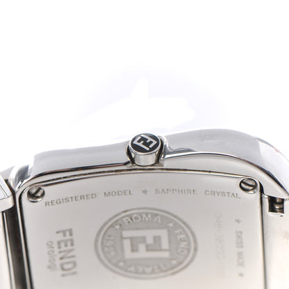 Fendi Stainless Steel 33mm Buckle Quartz Watch Black 6 of 7