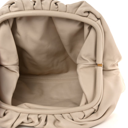 Bottega Veneta Smooth Butter Calf The Pouch Oversized Clutch Plaster 4 of 11