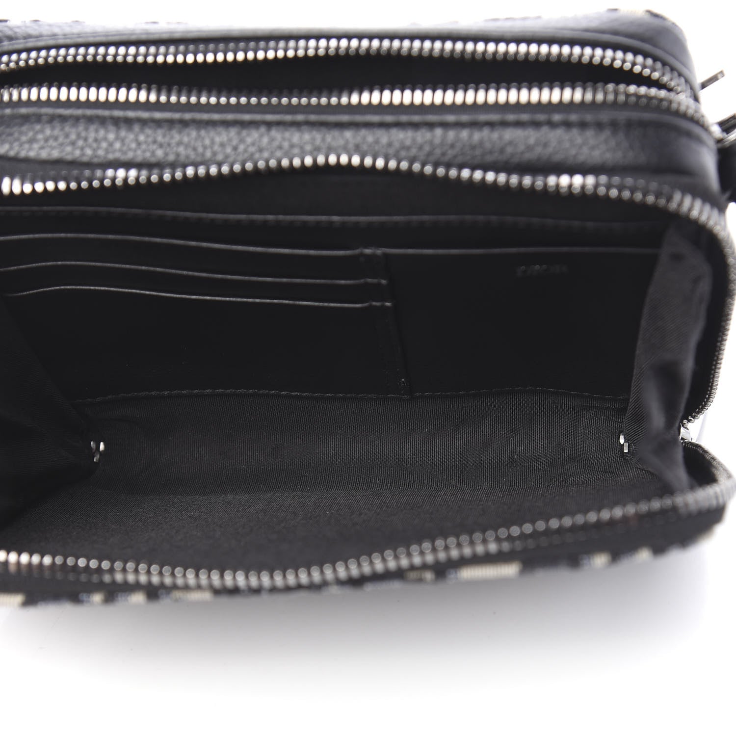 Christian Dior Oblique Pouch Navy Blue 5 of 11