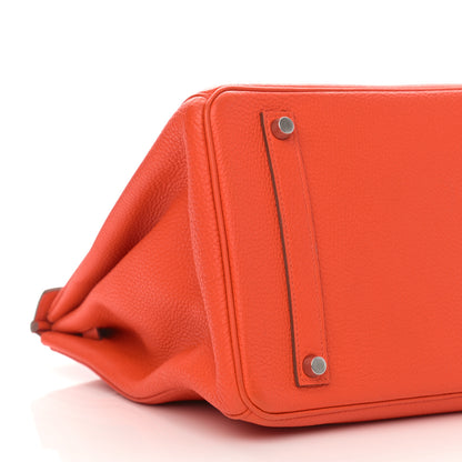 Hermes Togo Birkin 35 Rouge Pivoine 9 of 13
