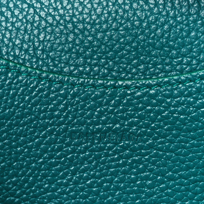 Balenciaga Grained Calfskin Neo Classic Silver Hardware Mini City Jade 6 of 9