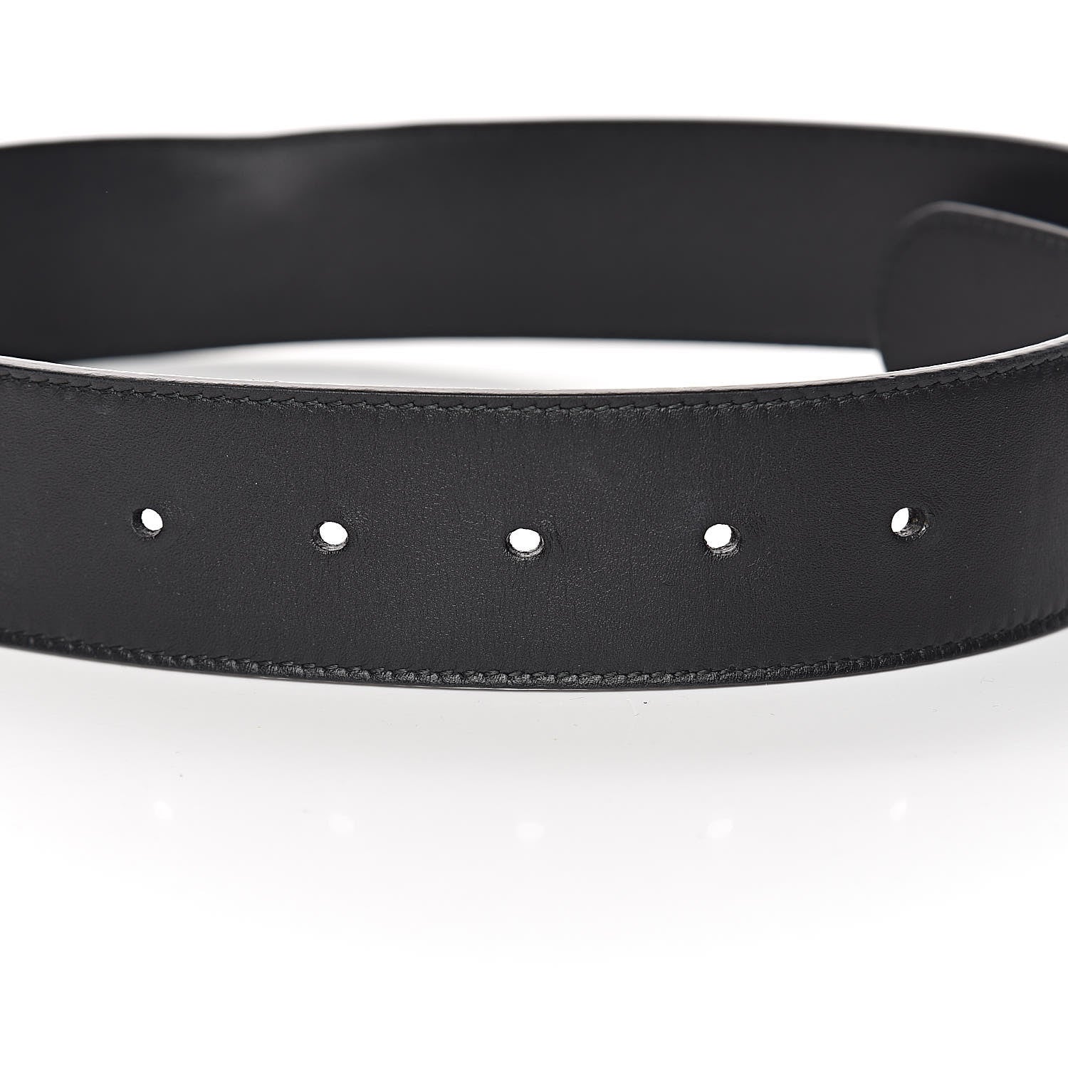 Gucci Calfskin Double G 40mm Belt 70 28 Black 5 of 7