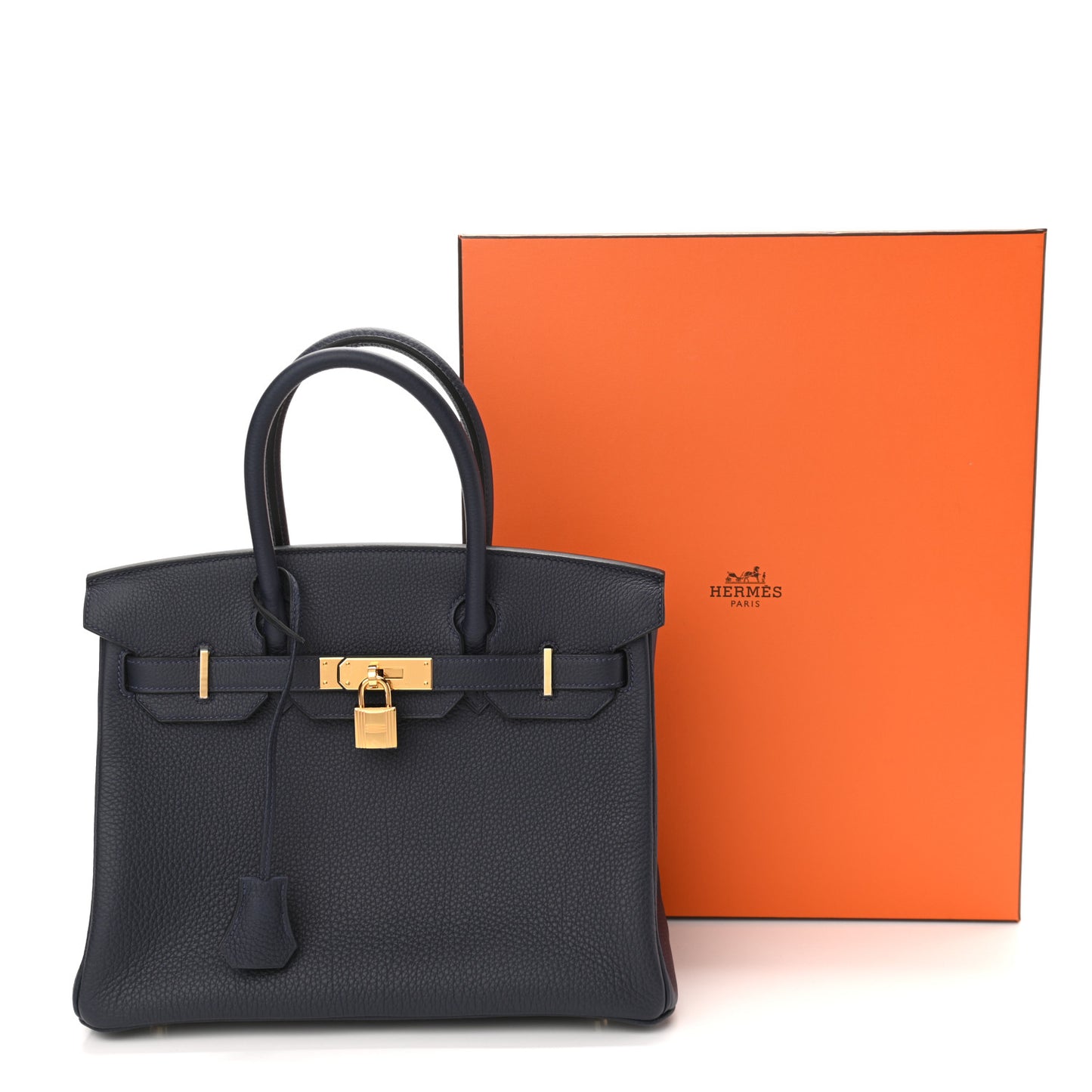 Togo Birkin 30 Bleu Nuit