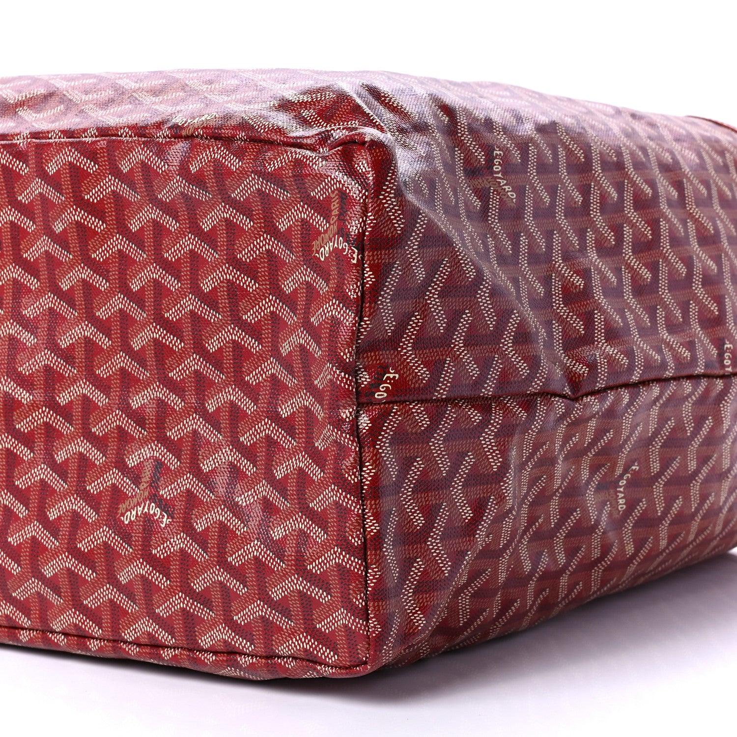 Goyard Goyardine Saint Louis GM Red 8 of 10