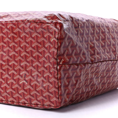 Goyard Goyardine Saint Louis GM Red 8 of 10