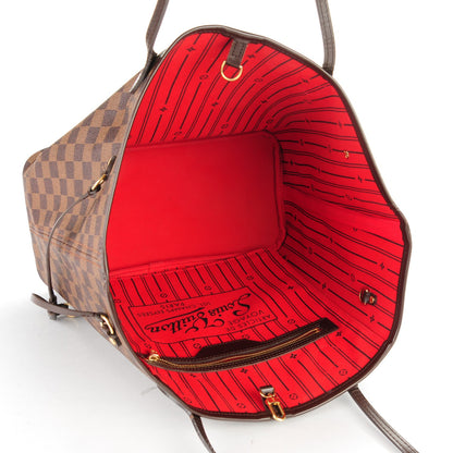 Louis Vuitton Damier Ebene Neverfull MM 5 of 7