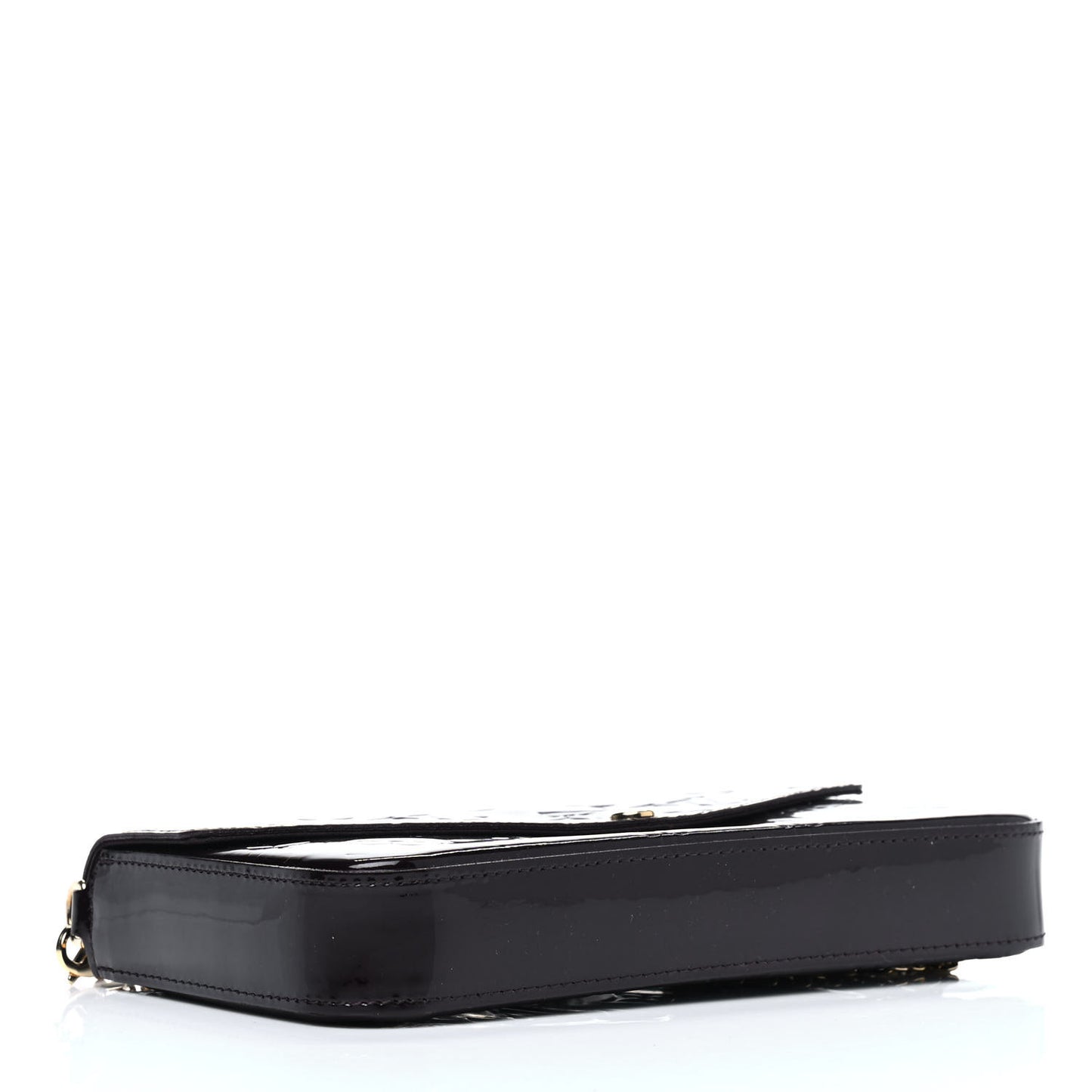 Vernis Pochette Felicie Chain Wallet Amarante