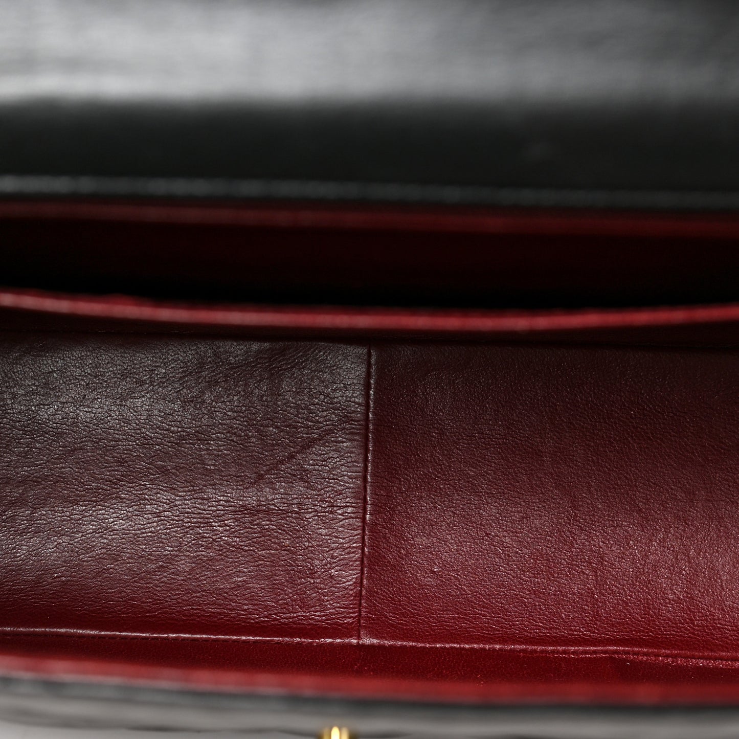 Lambskin Quilted XL Jumbo Single Flap Black