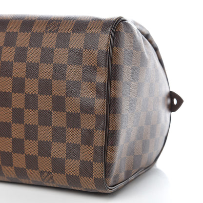 Louis Vuitton Damier Ebene Speedy 30 6 of 10