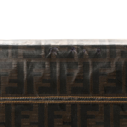 Fendi Zucca Spalmati Matrioska Small Roll Tote Tobacco Black 15 of 18