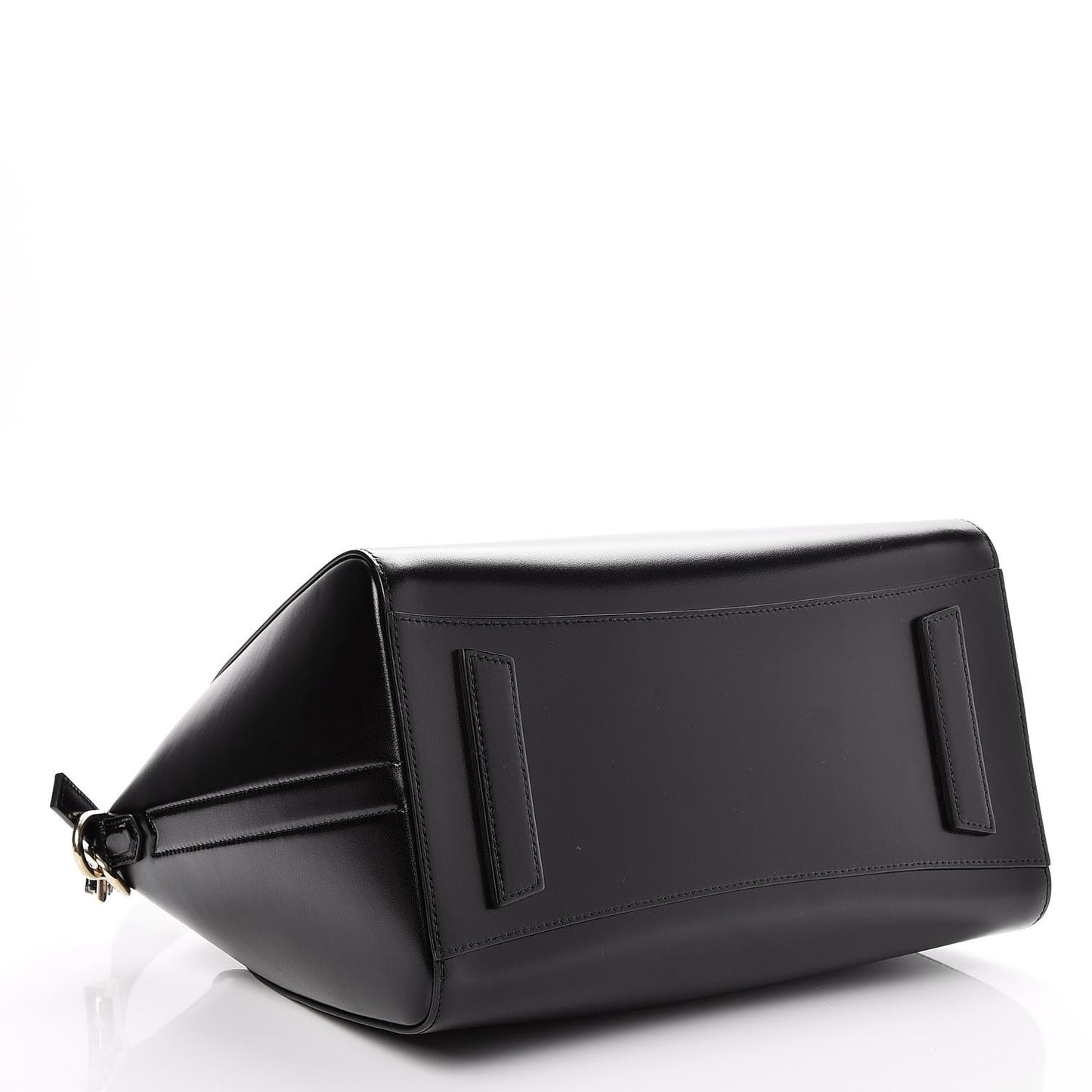 Shiny Lord Calfskin Medium Antigona Black