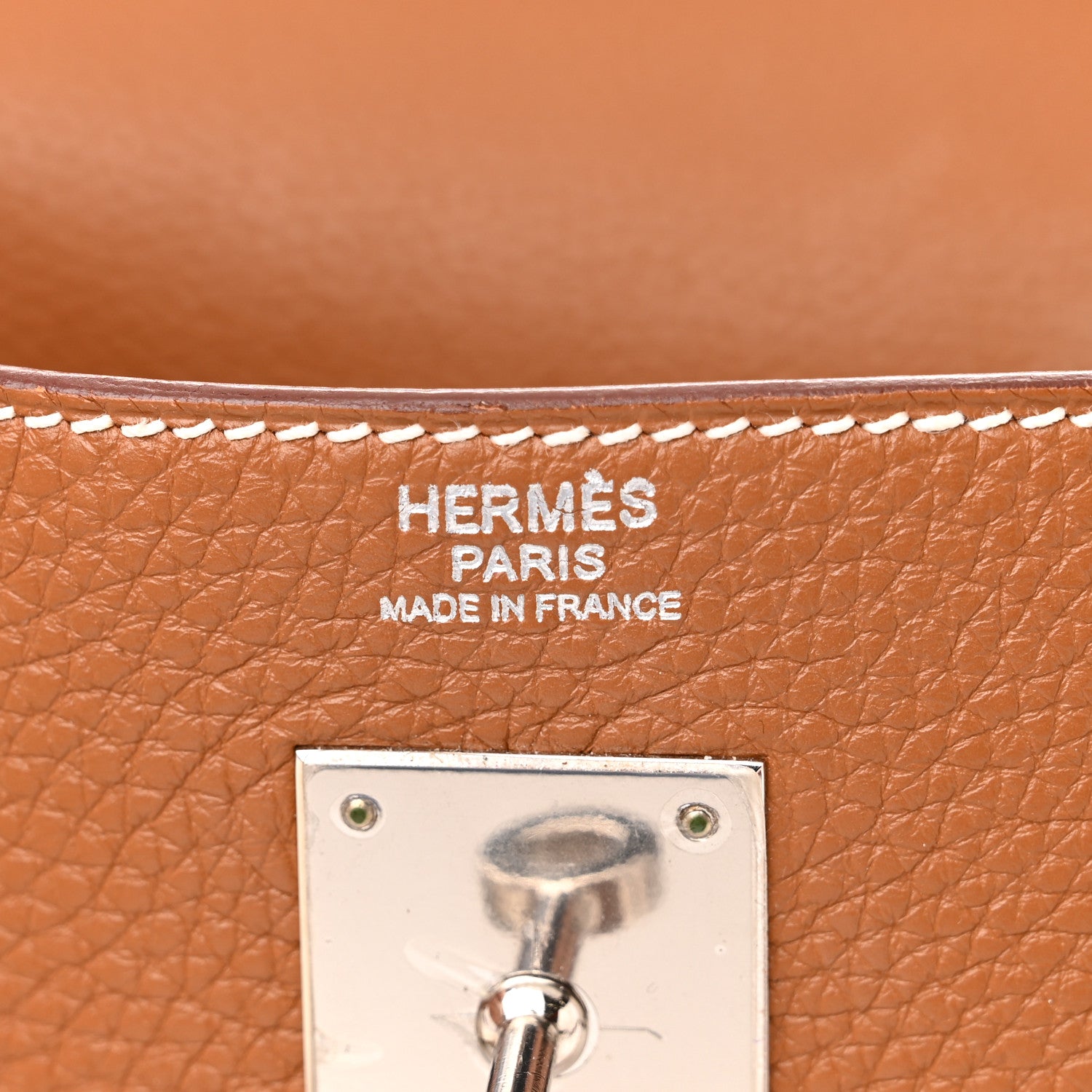 Hermes Togo Kelly Retourne 32 Gold 6 of 12