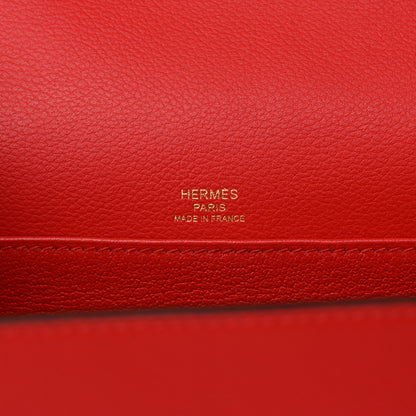 Hermes Evercolor Mini Sac Roulis Rouge De Coeur 6 of 15