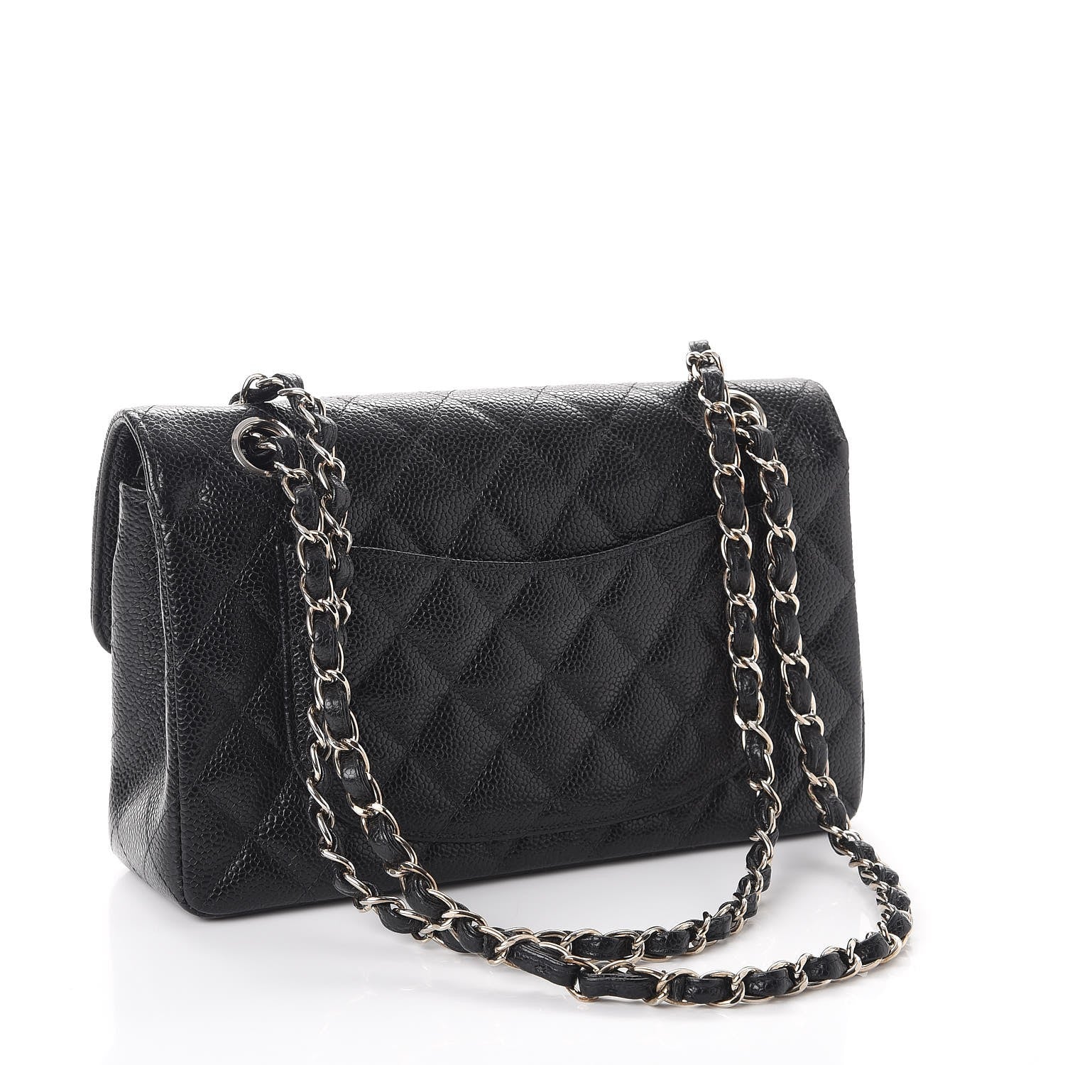 Chanel Caviar Quilted Small Double Flap Black 4 of 14