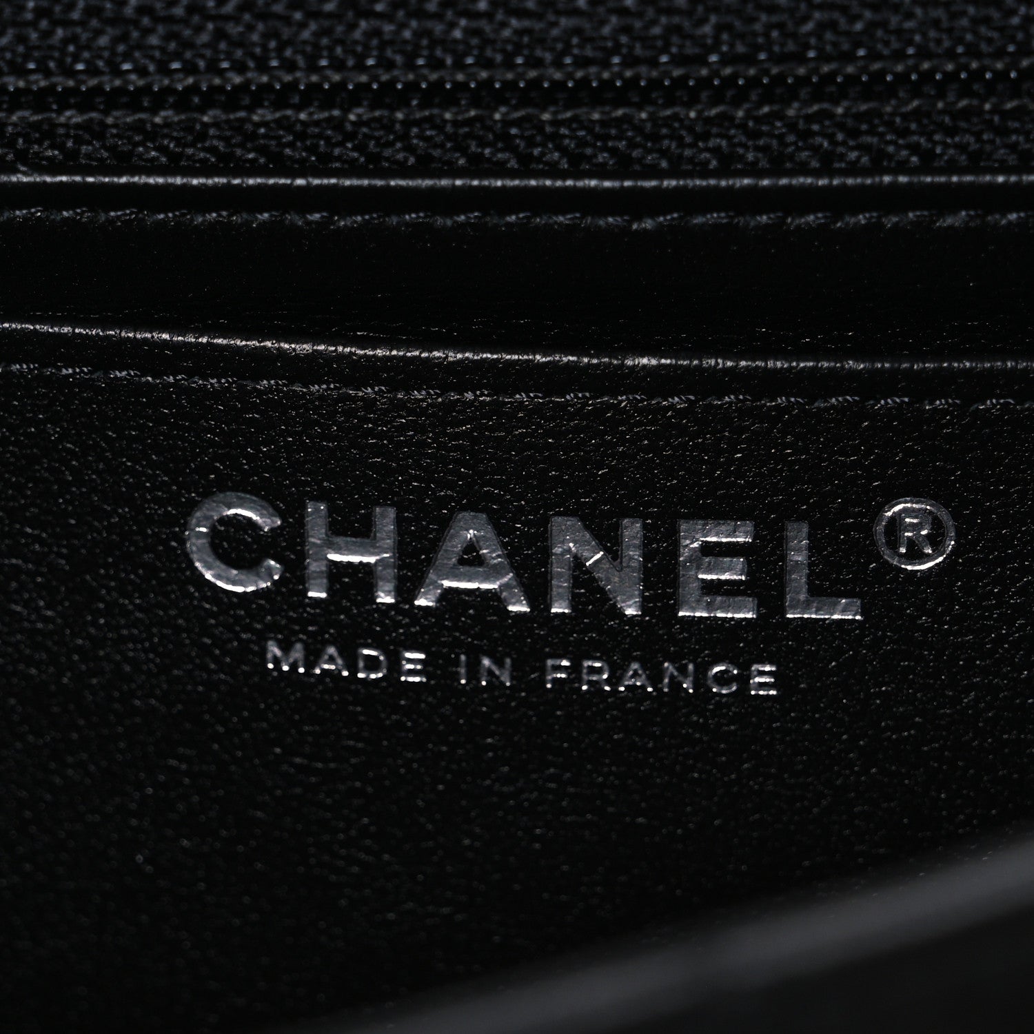 Chanel Lambskin Quilted Mini Rectangular Flap Black 6 of 10