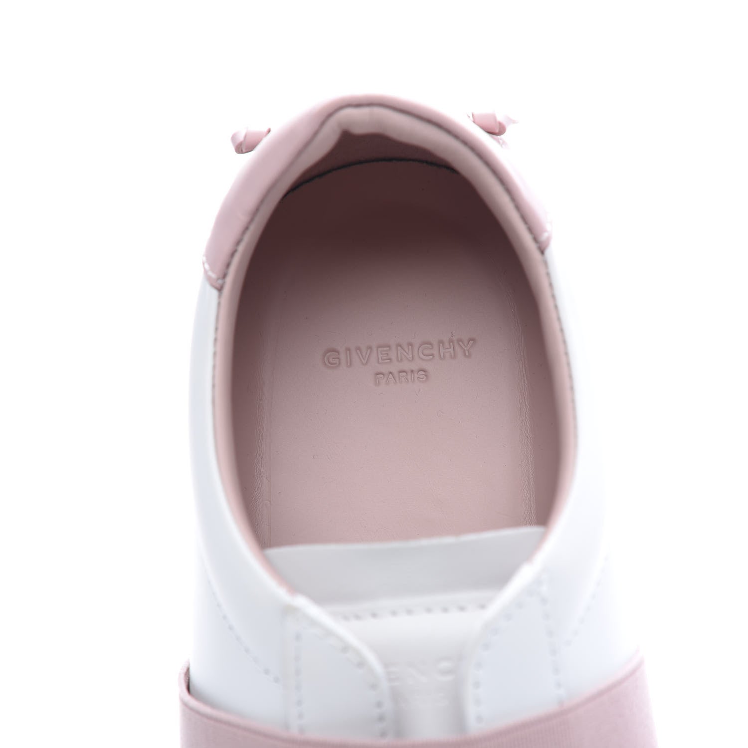 Givenchy Calfskin Band Logo Womens Urban Street Sneakers 38 Rose Clair 7 of 10