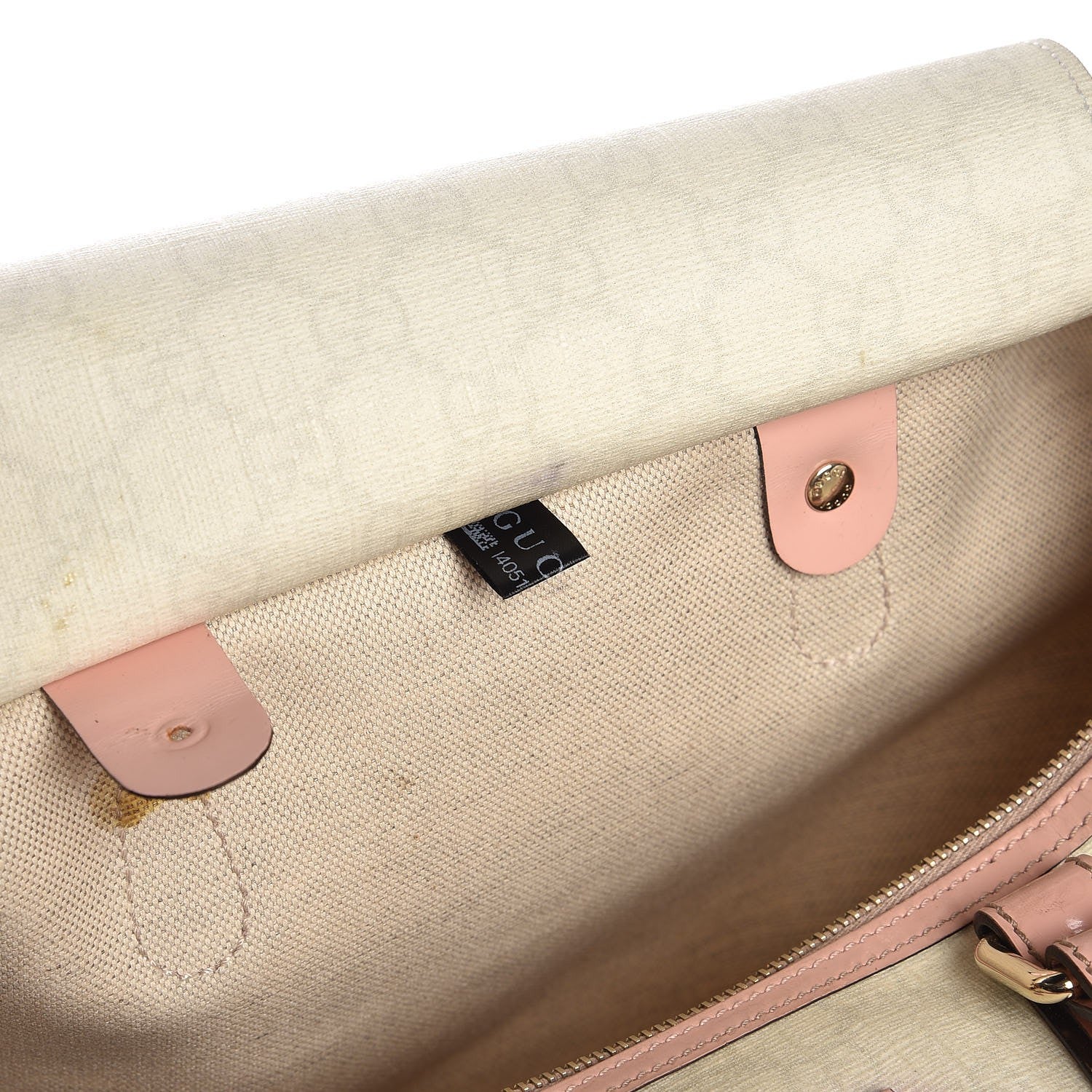 Gucci GG Plus Monogram Mermaid Medium Joy Boston Off White 10 of 17