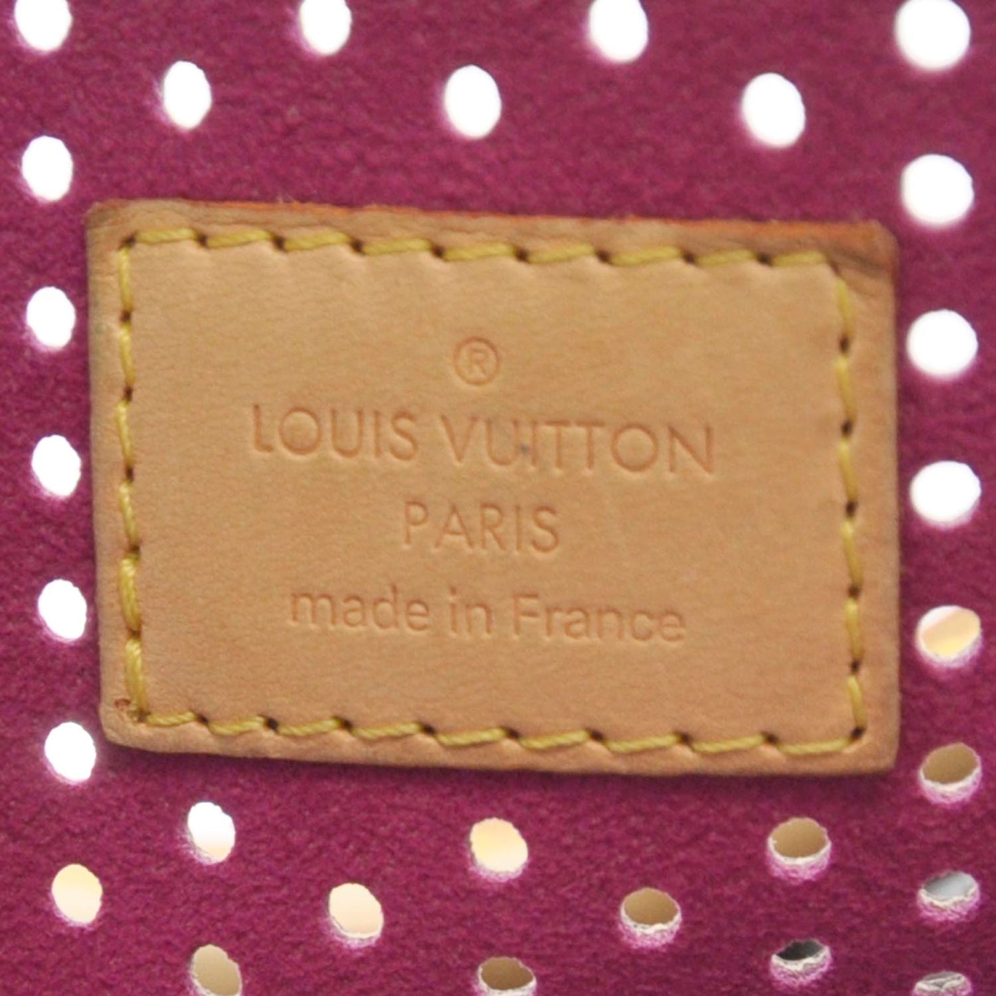 Monogram Perforated Speedy 30 Fuchsia