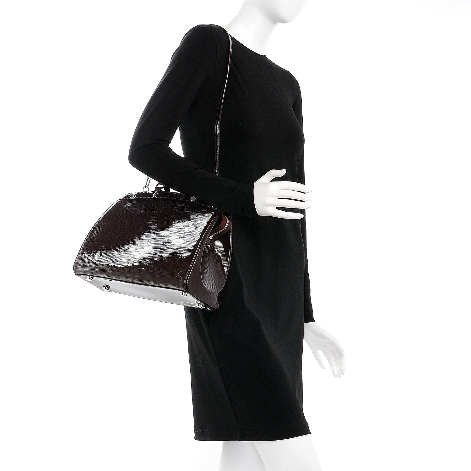 Louis Vuitton Electric Epi Brea MM Prune 2 of 8