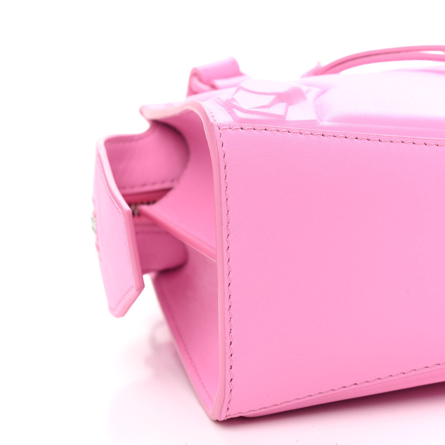 Cake Calfskin Tonal Hardware Mini Neo Classic City Rose