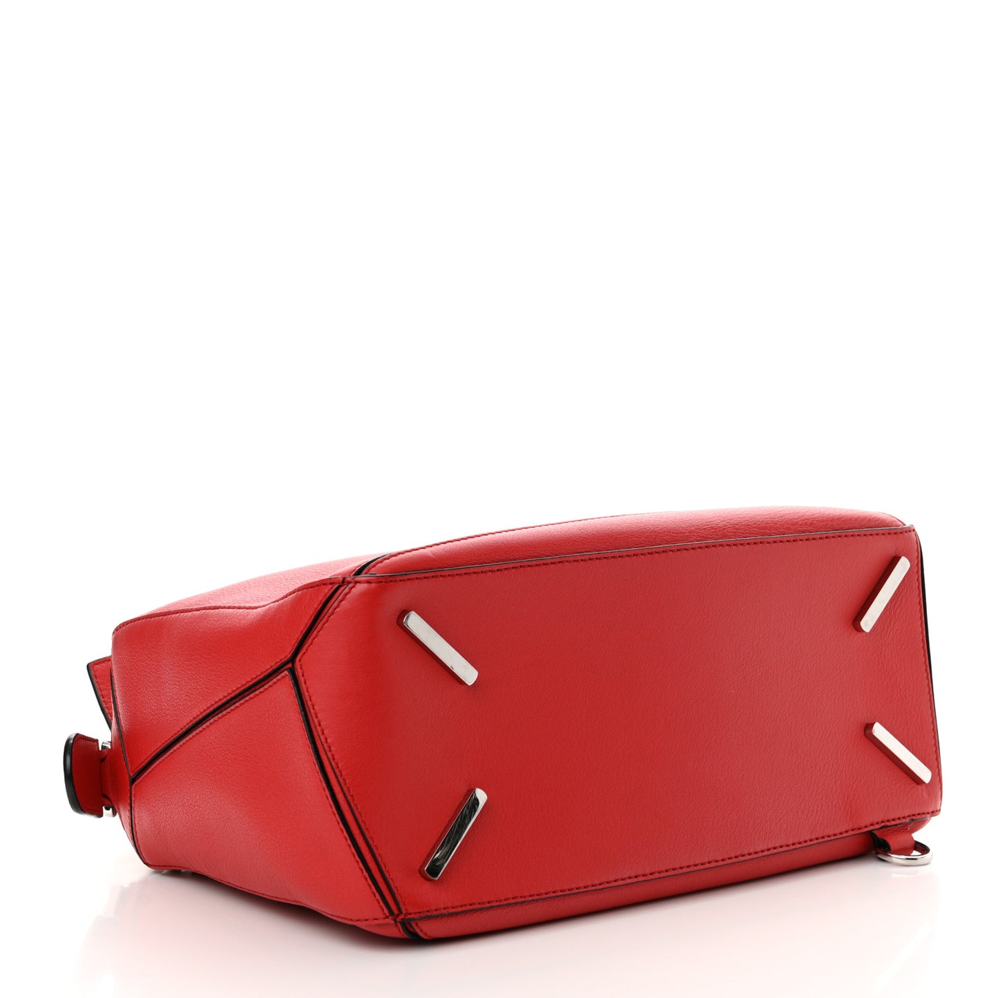 Calfskin Medium Puzzle Bag Scarlet