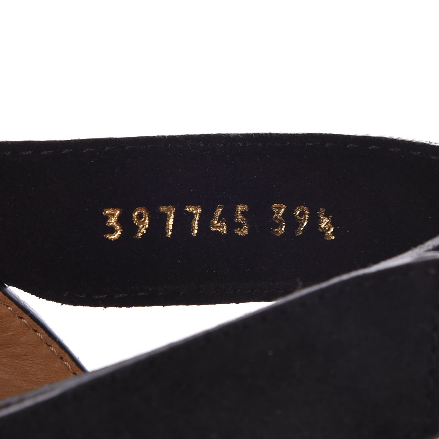 Gucci Suede Horsebit Amstel Slingback Clogs 39.5 Black 6 of 10