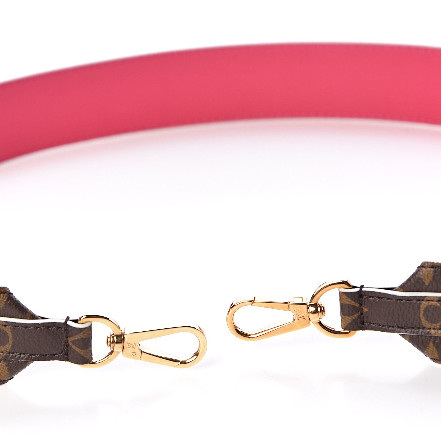 Louis Vuitton Monogram Bandouliere Shoulder Strap Hot Pink 3 of 5