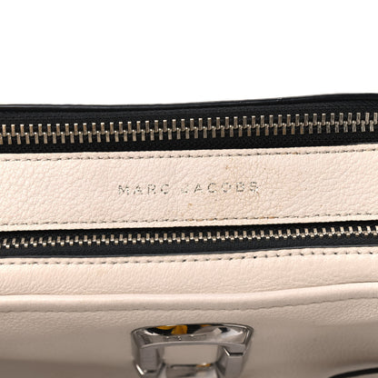 Marc Jacobs Supple Natural Grain Calfskin The Softshot 21 Bag Cream 13 of 17