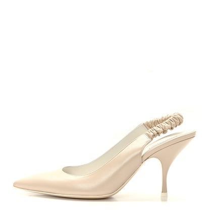 Bottega Veneta Nappa Point Sling Back Pumps 40 Mist 1 of 8